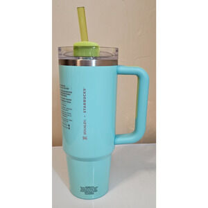 Stanley x Starbucks Mexico Exclusive 30 oz Summer 2025 Aquamarine US seller